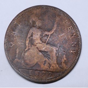GREAT BRITAIN 1 Penny 1872...