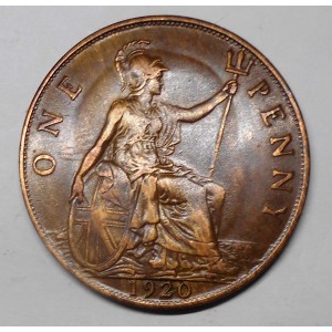 GREAT BRITAIN 1 Penny 1920