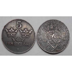 SWEDEN 5 Ore 1949