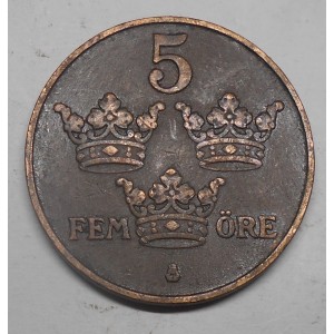 SWEDEN 5 Ore 1912