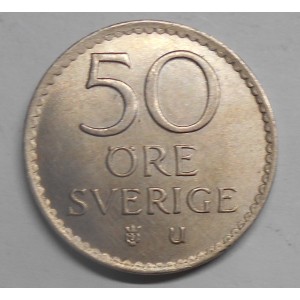 SWEDEN 50 Ore 1963