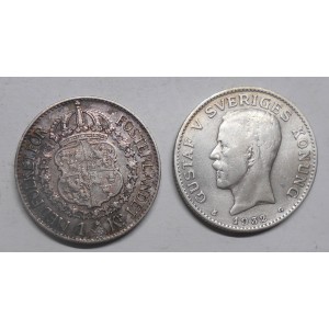 SWEDEN 1 Krona 1932 Gustav...