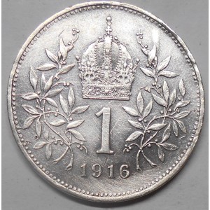 AUSTRIA 1 Corona 1916 AG