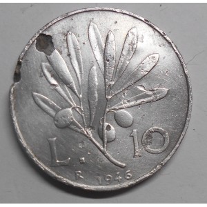 10 Lire 1946