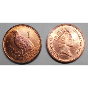 GIBRALTAR 1 Penny 1995 AA