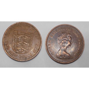 JERSEY 2 New Pence 1975