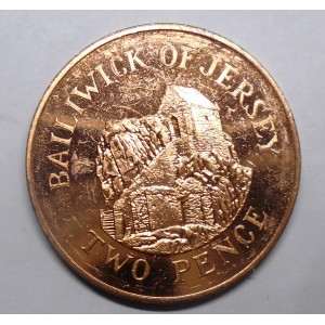 JERSEY 2 Pence 1992 KM 55b