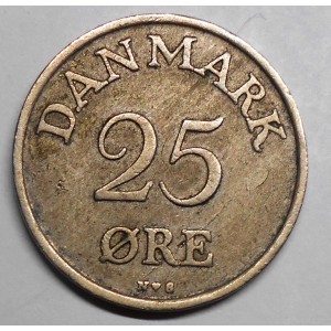 DENMARK 25 Ore 1948