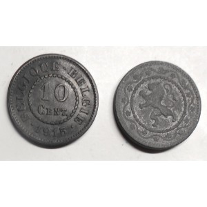 BELGIUM 10 Centimes 1915