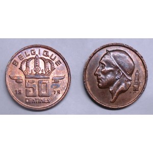 BELGIUM 50 Centimes 1978...