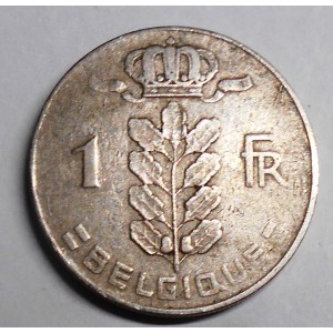 BELGIUM 1 Franc 1950 Belgique