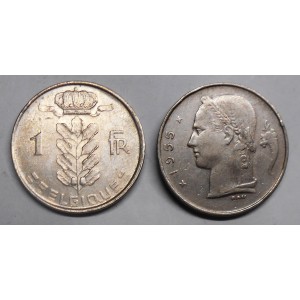 BELGIUM 1 Franc 1955 Belgique