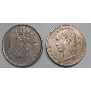 BELGIUM 1 Franc 1956 Belgique