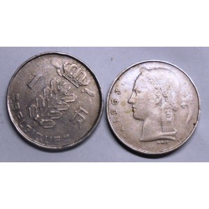 BELGIUM 1 Franc 1963 Belgique