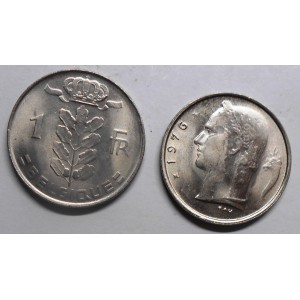 BELGIUM 1 Franc 1976 Belgique