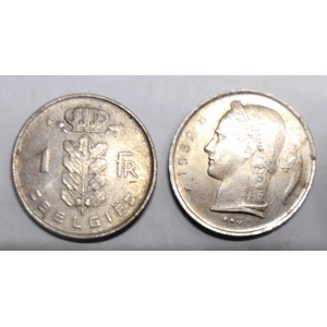 BELGIUM 1 Franc 1952 Belgie