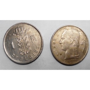 BELGIUM 1 Franc 1955 Belgie