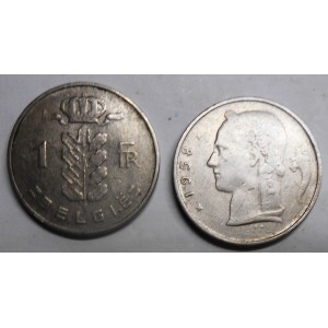 BELGIUM 1 Franc 1958 Belgie