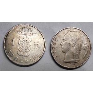 BELGIUM 1 Franc 1962 Belgie