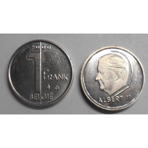 BELGIUM 1 Franc 2000 Belgie
