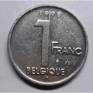 BELGIUM 1 Franc 1998 Belgique
