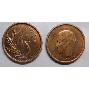 BELGIUM 20 Francs 1981...