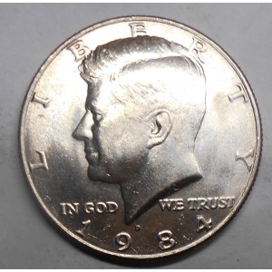USA Half Dollar Kennedy 1984 D