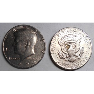 USA Half Dollar Kennedy 1974