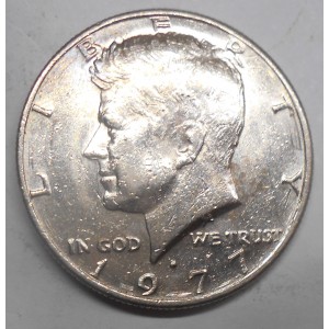 USA Half Dollar Kennedy 1977 D