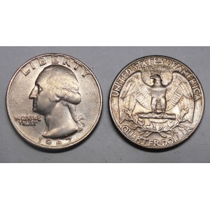 USA Washington Quarter 1967