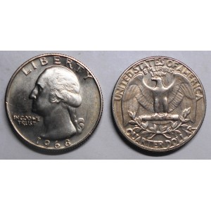 USA Washington Quarter 1968
