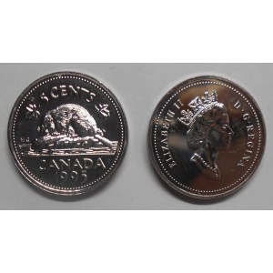 CANADA 5 Cents 1995