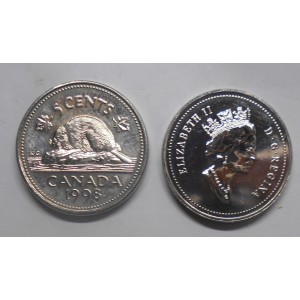 CANADA 5 Cents 1998