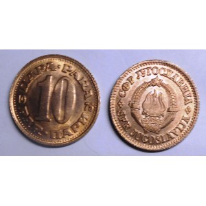 YUGOSLAVIA 10 Para 1975