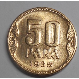 YUGOSLAVIA 50 Para 1938