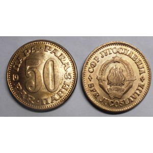 YUGOSLAVIA 50 Para 1965