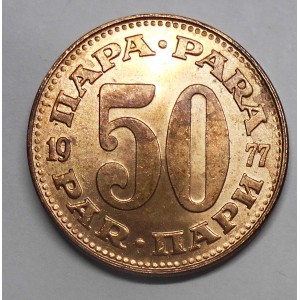 YUGOSLAVIA 50 Para 1977