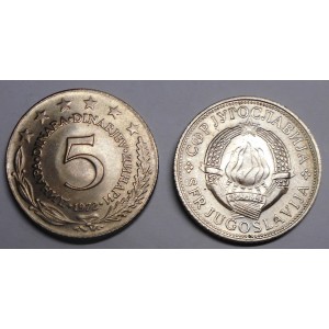 YUGOSLAVIA 5 Dinara 1972