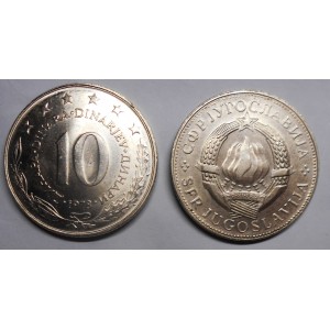 YUGOSLAVIA 10 Dinara 1978