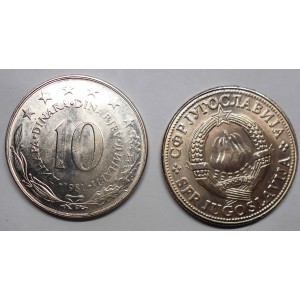 YUGOSLAVIA 10 Dinara 1981