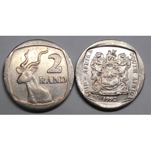 SOUTH AFRICA 2 Rand 1992