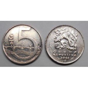 CZECH REPUBLIC 5 Korun 2008