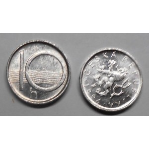 CZECH REPUBLIC 10 Haleru 1996