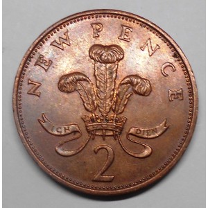 GREAT BRITAIN 2 Pence 1981