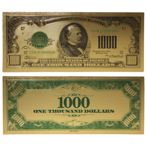 USA 1000 Dollars 1928 24K Gold