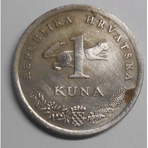 CROATIA 1 Kuna 1994