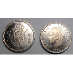 SPAIN 5 Pesetas 1983