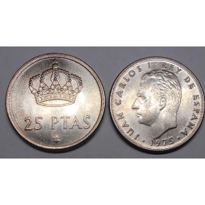 SPAIN 25 Pesetas 1975 (77)