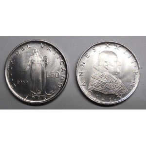 VATICANO 50 Lire 1959