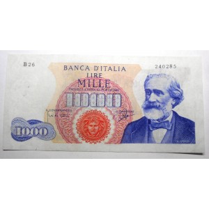1000 Lire VERDI 25.07.1964